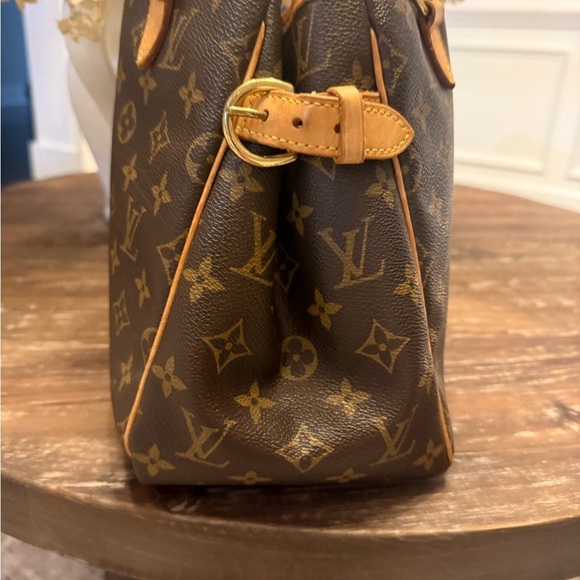 Louis Vuitton Brown and Tan Monogram Tote - Picture 3 of 10